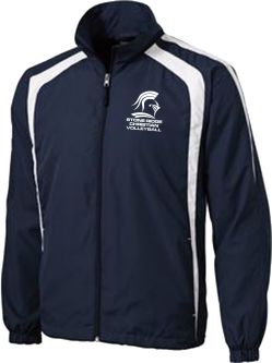 Sport-Tek Colorblock Raglan Jacket, Navy